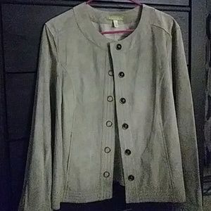 Sigrid olsen suede jacket
